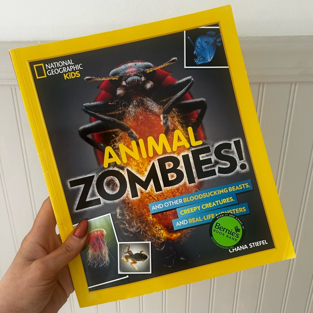 National Geographic Kids Animal Zombies Non Fiction Paperback Book